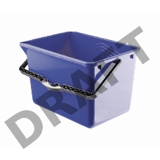 Ведро СИБРТЕХ 81405  малярное пластмассовое прямоугольное 14л