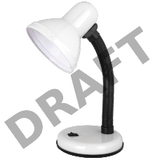 Светильник UF-301P С01 настол. 230В 60Вт бел. Ultraflash 12367