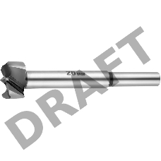 Сверло Форстнера по дереву, URAGAN 29995-20, d =20мм [29995-20]