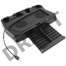 Подставка Redline HS-PS5019 черный для: PlayStation 5 (УТ000024650)