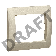 G.Life Рамка 1 пост, titanium G.Life Рамка 1 пост, titanium