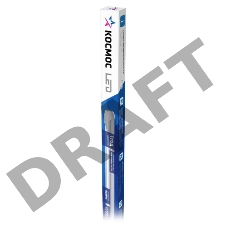 Лампа светодиодная 10Вт 220В G13 6500К GLASS 600мм T8 Космос Lksm_LED10wG13T865GL