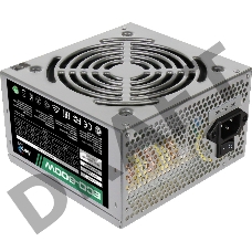 Блок питания Aerocool 600W Retail ECO-600W ATX v2.3 Haswell, fan 12cm, 400mm cable, power cord, 20+4P, 12V 4+4P, 1x PCI-E 6+2P, 4x SATA, 3x PATA, 1x F