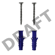 Держатель-органайзер для хранения садового инвентаря, на пять предметов, настенный, черный REXANT