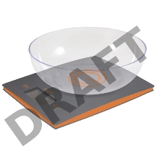 Весы кухонные электронные ENERGY EN-424 серые, макс.вес до 5 кг (в уп. 6 шт)