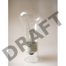 Лампа накаливания МО 40Вт E27 12В (120) Лисма 353395300