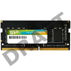 Модуль памяти Silicon Power 8GB 3200МГц DDR4 CL22 SODIMM 1Gx8 SR