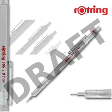Карандаш механический Rotring 600 1904444 0.7мм серебристый
