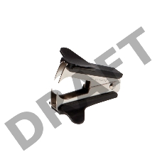 Антистеплер 410004-01 металл + пластик, цв. черный, картонная коробка