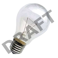 Лампа накаливания Б 75Вт E27 230-230В (верс.) Лисма 304169500\304306300