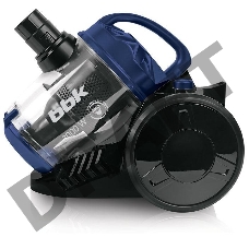 Пылесос BBK BV1503 (черный/синий), 2000Вт; с контейнером для пыли; мощность всасывания 320Вт, объем пылесборника 2.5л