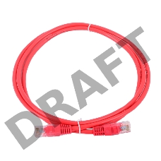 Коммутационный шнур NEOMAX  (13001-015R) Шнур коммут. UTP 1.5 м, кат. 5е - красный