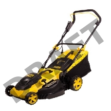 Газонокосилка CHAMPION EM4118 эл. Мощность 1800 Вт, Ширина среза 420 мм, Высота среза 25-75 мм, Объем травосборника 50 л, Вес 13 кг, Легкая, Удобная, Мощная, Производительная, Наличие разборной металлической рукоятки, Ручка регулировки высоты среза на кор