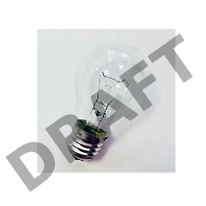 Лампа накаливания Б 230-25Вт E27 230В (100) КЭЛЗ8101101