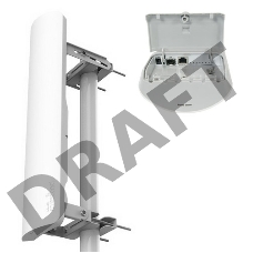 Антенна MikroTik RB921GS-5HPacD-19S mANTBox 19s (5GHz 120 degree 19dBi 2X2 MIMO Dual Polarization Sector Antenna, 720MHz CPU, 128MB RAM, 1xGbit LAN, 1xSFP, PoE, PSU, mounting kit, RouterOS L4)