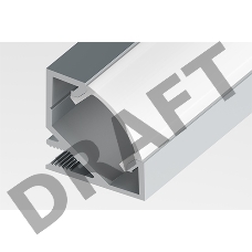 Профиль угловой алюминиевый 1717-2 2 м REXANT