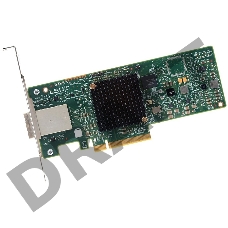 Контроллер LSI SAS9300-8E (PCI-E 3.0 x8, LP, EXTERNAL) SGL SAS12G, 8port (2*extSFF8644), Каб.отдельно