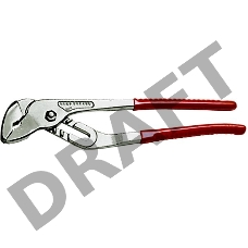 Клещи SPARTA 157185  250мм переставные рукоятки ПВХ