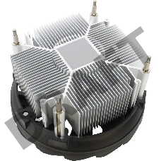 Кулер Aerocool BAS , до 100W, алюминий, 1600 RPM, Intel LGA 1150/1151/1155/1156, 25,4 dBA