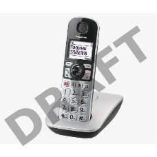 Телефон  DECT Panasonic Беспроводной телефон  DECT Panasonic/ Монохромный, серебристый