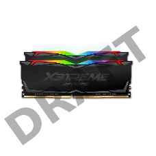 Модуль памяти DDR 4 DIMM 16Gb (8Gbx2), 3600Mhz, OCPC X3 RGB  MMX3A2K16GD436C18, RGB, CL18, BLACK