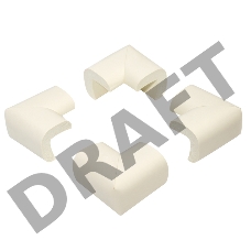 Мягкие накладки-протекторы для мебели  (34*11*50 мм ) 4 шт.