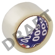 Клейкая лента упаковочная Unibob UNIBOB600 41161 прозрачная шир.50мм дл.66м 45мкр