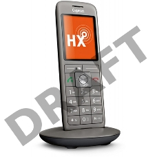 Трубка доп. Dect Gigaset CL660HX черный для CL660HX