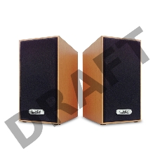 Колонки CBR CMS 635, Wooden, 3.0 W*2, USB 