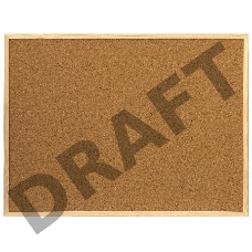 Доска пробковая 2X3 TC1510/CCOZ пробковая 150x100см МДФ рама (упак.:5шт)