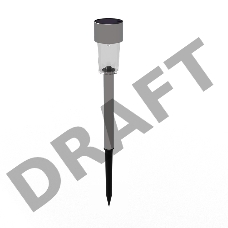 Садовый светильник на солнечной батарее (SLR-ST-31)  LAMPER