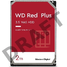 Жесткий диск Western Digital SATA 2TB 6GB/S 256MB RED WD20EFZX WDC