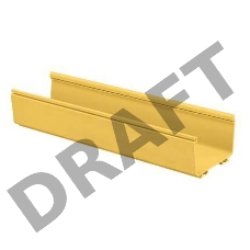 Основание короба Panduit (FR6X4YL2) FiberRunner 6x4