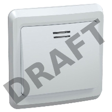 Выключатель 1-кл. СП Вега 10А IP20 ВС10-1-1-ВБ с индик. бел. ИЭК EVV11-K01-10-DM