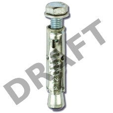 Анкер забивной М8 с болтом (уп.25шт) ДКС CM430850