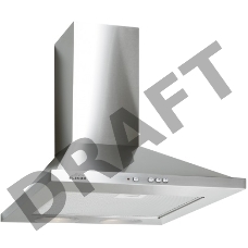 Вытяжка каминная Elikor Оптима 60Н-400-К3Л нержавеющая сталь управление: кнопочное (1 мотор)
