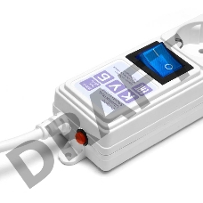 Сетевой фильтр Powercube SPG(5+1)-16B-1,9М-WHITE 1.9м (6 розеток) белый (коробка)