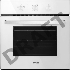 Электрический духовой шкаф GRAUDE BE 60.0 W, встраиваемый