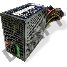 Блок питания HIPER HPB-550RGB (ATX 2.31, 550W, ActivePFC, RGB 140mm fan, Black) BOX