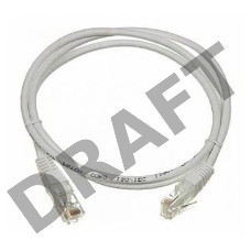 Кабель Patch cord Lanmaster LAN6-45-45-3.0-GY 3м UTP Cat 6 Grey