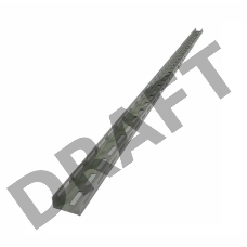 Профиль монтаж. К235 швеллер L2000 сталь 2.5мм У2 СОЭМИ 113556621