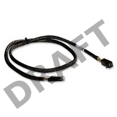 Кабель ACD-SFF8643-8087-06M,   INT, SFF8643-SFF8087 ( HDmSAS -to- mSAS internal cable), 60cm (аналог LSI00400, 2281200-R) (6705048-60)
