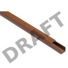 Кабель-канал 16х16 L2000 пластик ЭЛЕКОР дуб ИЭК CKK10-016-016-1-K24