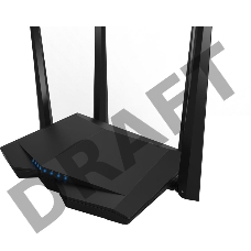 Маршрутизатор Tenda AC6 AC1200 Двухдиапазонный, Wi-Fi маршрутизатор,  4*5 дБи внешние антенны