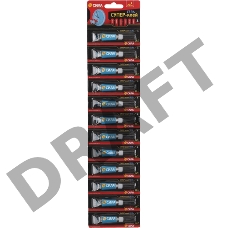 Супер-клей ГЕЛЬ 3г лента BL-12 SSGBL12-3 (блист.12шт) СИЛА C0042300