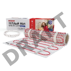 Тёплый пол (нагревательный мат) REXANT Classic RNX -2,5-375 (площадь 2,5 м2 (0,5 х 5,0 м)),375 Вт, двухжильный с экраном
