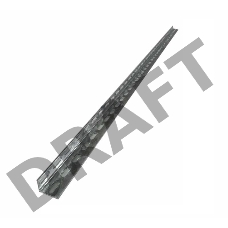 Профиль монтаж. К237 уголок L2000 сталь 3.0мм цУТ1.5 гор. оцинк. СОЭМИ 111534741