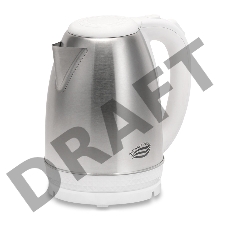 Чайник электрический Великие реки Амур-1 белый, 1,8л, нержавейка