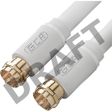 Кабель GCR 10.0m антенный (коаксиальный) Male F81 / Male F81, резьба, GCR-52324