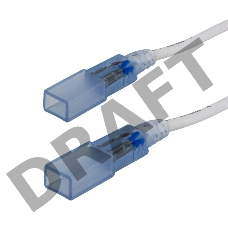Коннектор для гибкого неона 7х12мм, длина 20 см (цена за 1 шт.)
